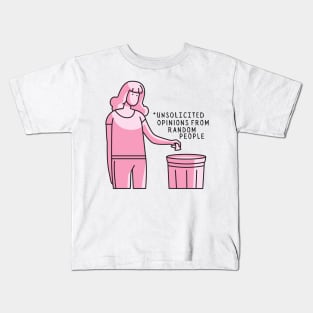 Unsolicited Opinions Kids T-Shirt